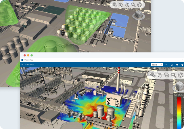 三维GDS布置 UI配图