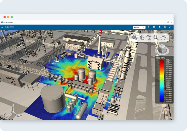 功能2 QRA热力图 UI配图